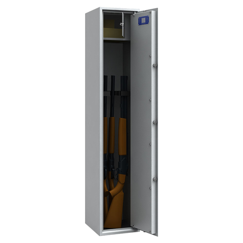 Mller Safe WFS6 Waffenschrank mit Elektronikschloss Titan