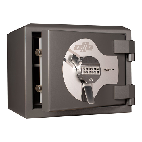 CLES protect AM1 Wertschutztresor mit Schlüsselschloss und Elektronikschloss T6530