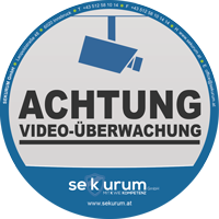 Aufkleber Videogesichert